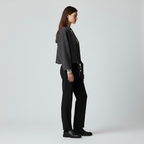 Mantella con cintura da donna
