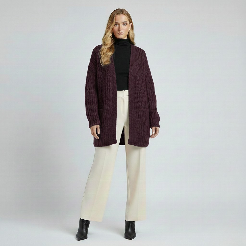Cardigan in maglia da donna