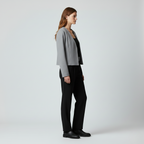 Blazer con taglio corto dal taglio sartoriale da donna