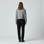 Blazer con taglio corto dal taglio sartoriale da donna