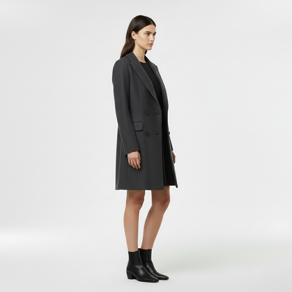 Cappotto dal taglio sartoriale da donna