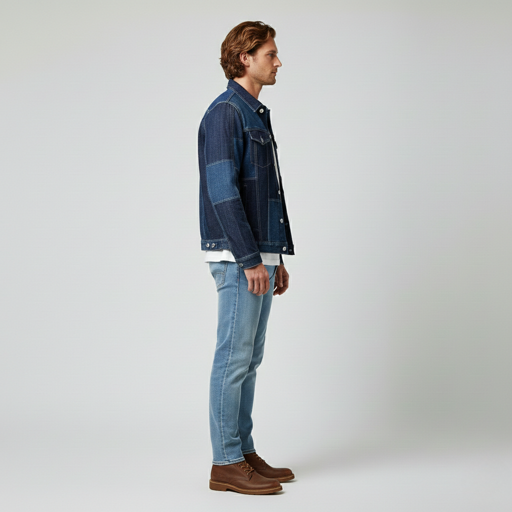 Giacca stile utility da uomo