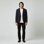 Blazer dal taglio sartoriale in maglia da uomo