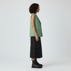 Gilet senza maniche dal taglio sartoriale da donna