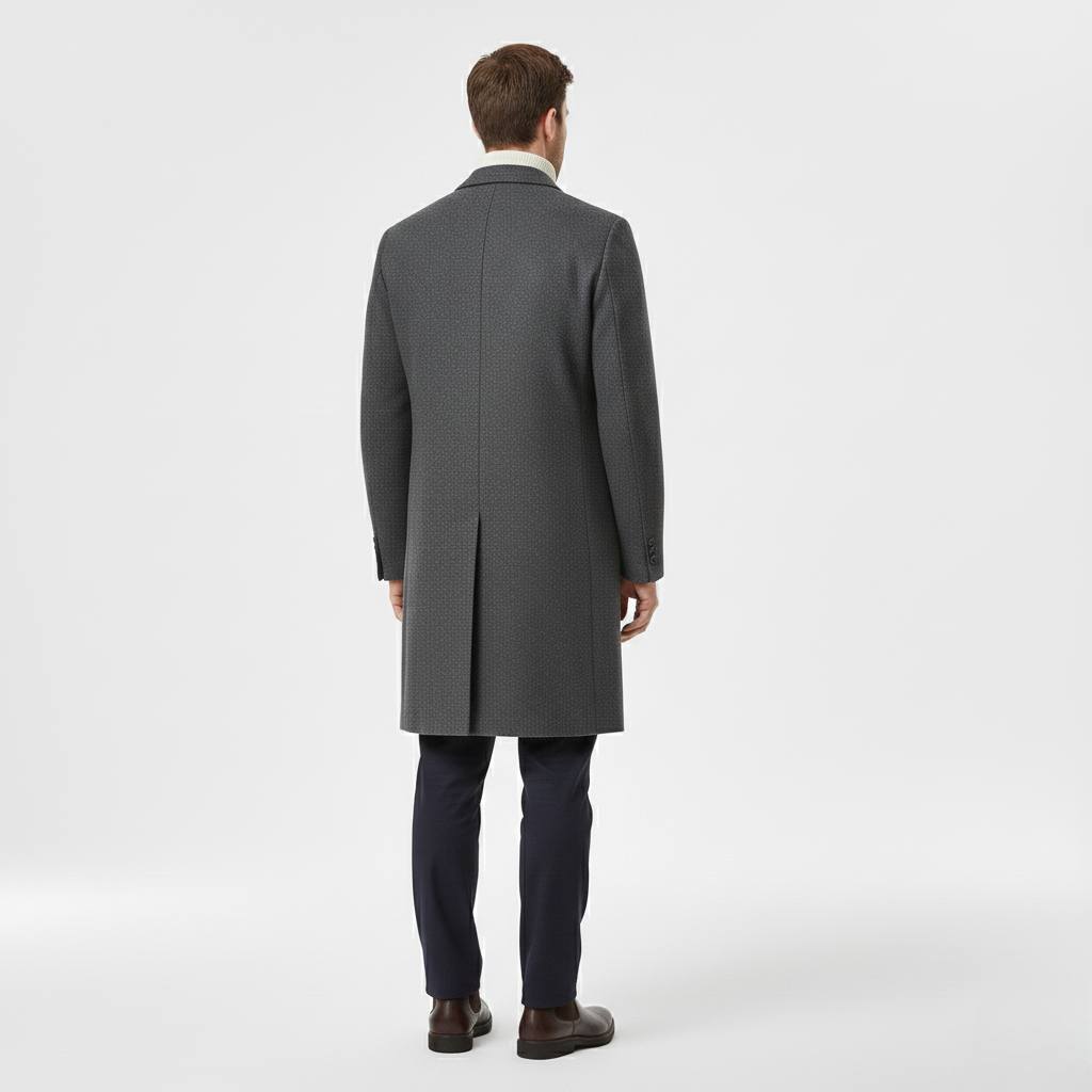 Cappotto dal taglio sartoriale da uomo
