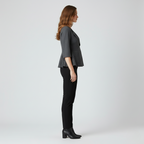 Blazer con baschina dal taglio sartoriale da donna