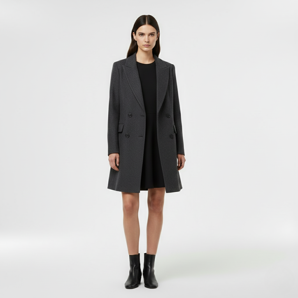 Cappotto dal taglio sartoriale da donna