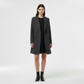 Cappotto dal taglio sartoriale da donna