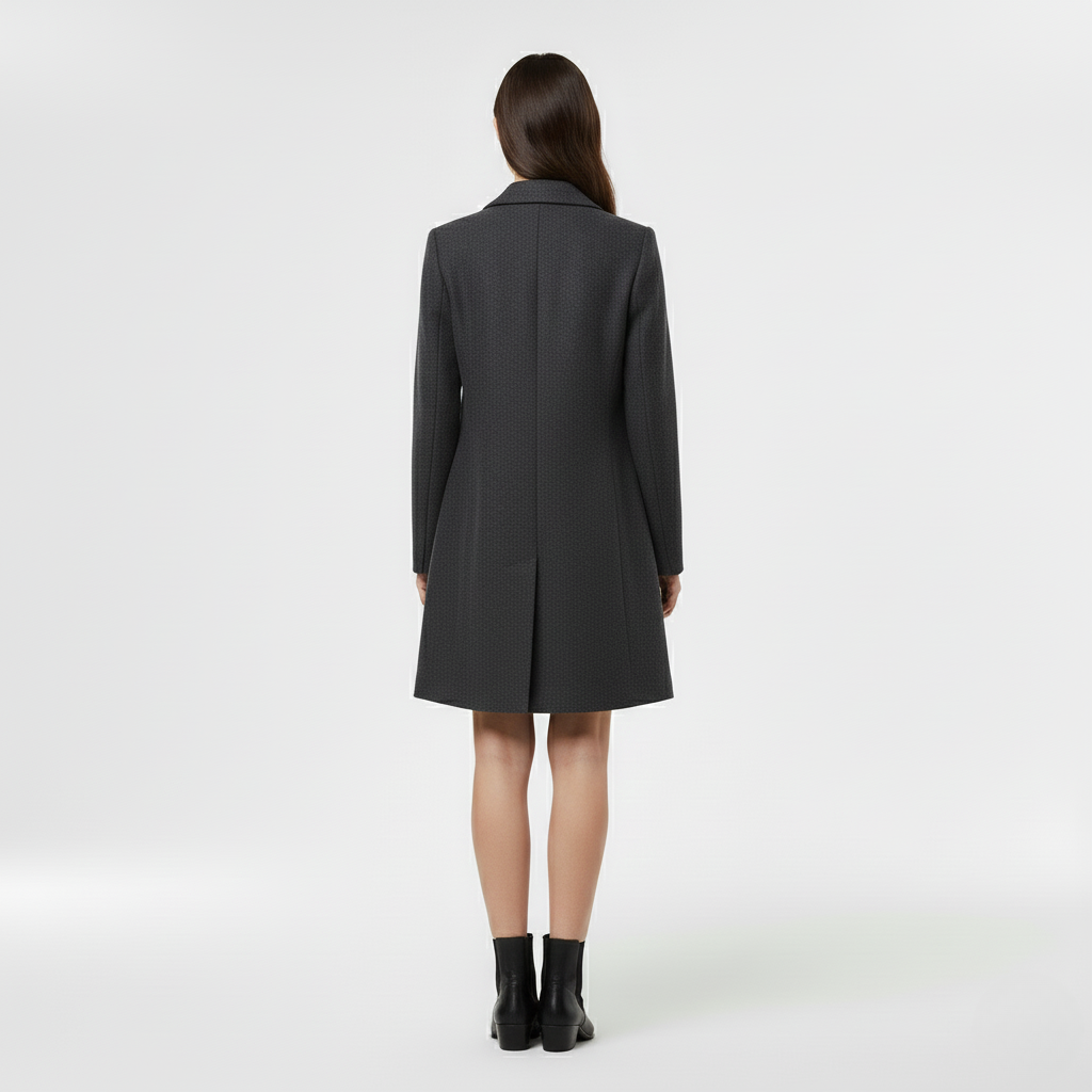 Cappotto dal taglio sartoriale da donna