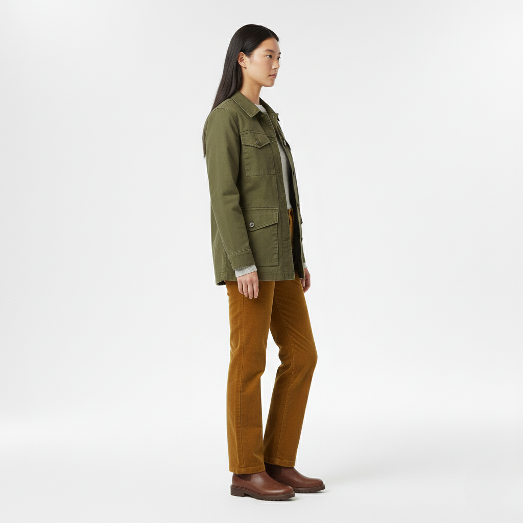 Giacca stile utility da donna